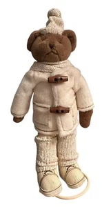 Handmade Caldwell Teddy Bear Plush 8 Inch Russ Old World Teddies 4812 With Stand - Picture 1 of 8