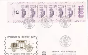 FRANCE 1989 FDC JOURNEE DU TIMBRE YT BC2578A - Imagen 1 de 1