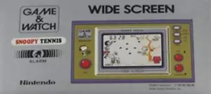 Snoopy Tennis (Wide Screen Series) BOXED Game & Watch Retro Video Game Console - Picture 1 of 1