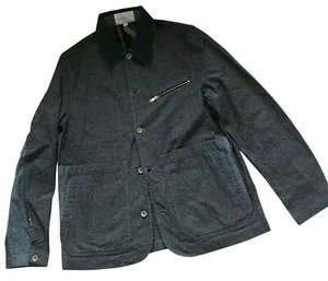 Paul Smith Jacke ROTES OHR grau Knopfverschluss Arbeitskleidung Jacke - Bild 1 von 9