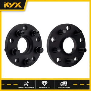 (2) 15mm 5x100 / 5x112 Hubcentric Wheel Spacers Adapters for VW Audi 57.1mm Bore - Picture 1 of 12