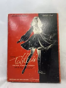 🦵NIB! Vintage Amway Tableau seamless one size 3 pair hosiery-Brown-1970 - Picture 1 of 6