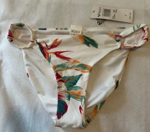 Roxy Lahaina Bay Damen-Bikini voller Unterteil Abdeckung S neu mit Etikett - Bild 1 von 14