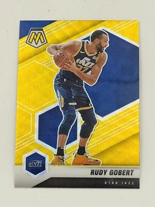 2020-21 Panini Mosaic #58 Rudy Gobert Mosaic Gold Wave - Bild 1 von 2
