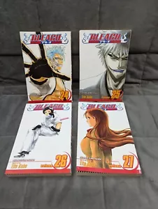 Bleach English Manga Lot Vol 24 - 27 24 25 26 27 Tite Kubo Paperback - Picture 1 of 6