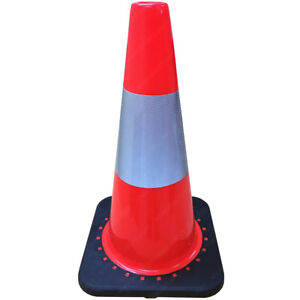 Traffic Cones - Road Safety - Orange - 18 to 36" Heights - Electriduct