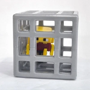 Minecraft Mini-Figuren Wood Series 10 1" Blaze in Spawner Figur Mojang - Bild 1 von 4