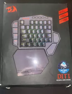 Redragon Black DITI K585RGB Mechanical Para Jagos Macro Gaming Keyboard - Picture 1 of 3