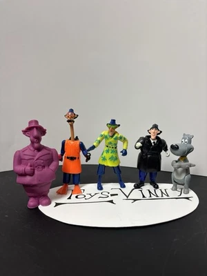 Inspector Gadget Figure Lot 1991 Vintage 5 Figures - Image 1 of 4