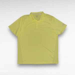 Puma Golf Yellow Performance Polo Moisture Wicking Collared Herren Shirt Gr. XXL - Bild 1 von 9