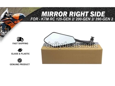 RIGHT SIDE MIRROR FOR "KTM RC 125-GEN 2 / 200-GEN 2 / 390-GEN 2" - Изображение 1 из 4