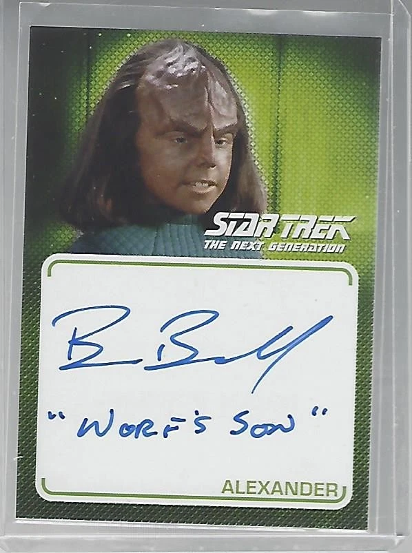 Star Trek TNG Archives & Inscriptions B. Bonsall autograph A17 #2 - Bild 1 von 1