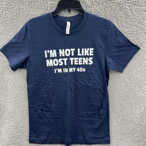 Bella Canvas Herren T-Shirt Not Like Other Teens, In My 40's Kurzarm Medium - Bild 1 von 10