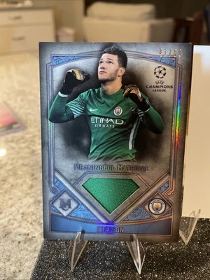 2017–18 Topps Museum Collection UCL /80 Ederson #MMSR-E дебютант RC - Изображение 1 из 4