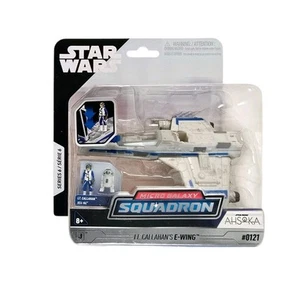 New Star Wars Micro Galaxy Squadron Lt. Callahan's E-Wing KE4-N4 Series 6 Ahsoka - Bild 1 von 7
