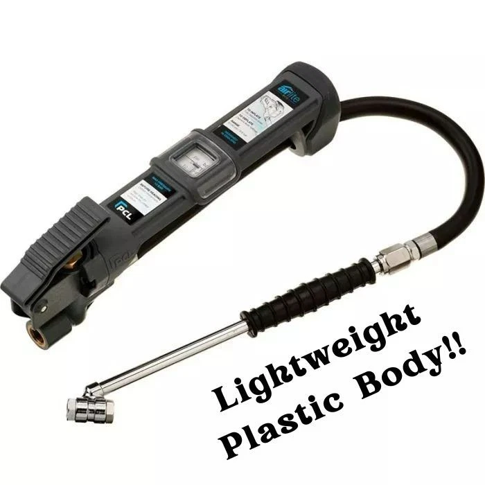 PCL LAG1H03 Airlite Eco Tyre Inflator Twin Hold On Connector Plastic Body - 0.4m