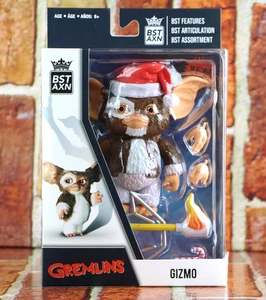 BST AXN Gremlins Weihnachten rote Weihnachtsmütze Gizmo 5" Actionfigur - Bild 1 von 9