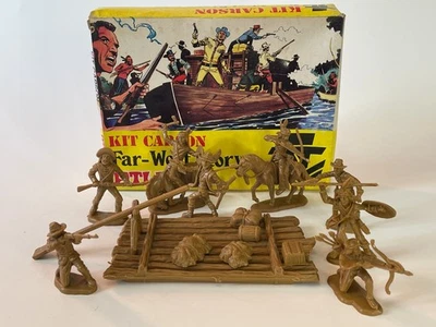 Atlantic Kit Carson Far West Story - 1:32 Scale # 1208 - 100% Complete with Box - Image 1 of 4