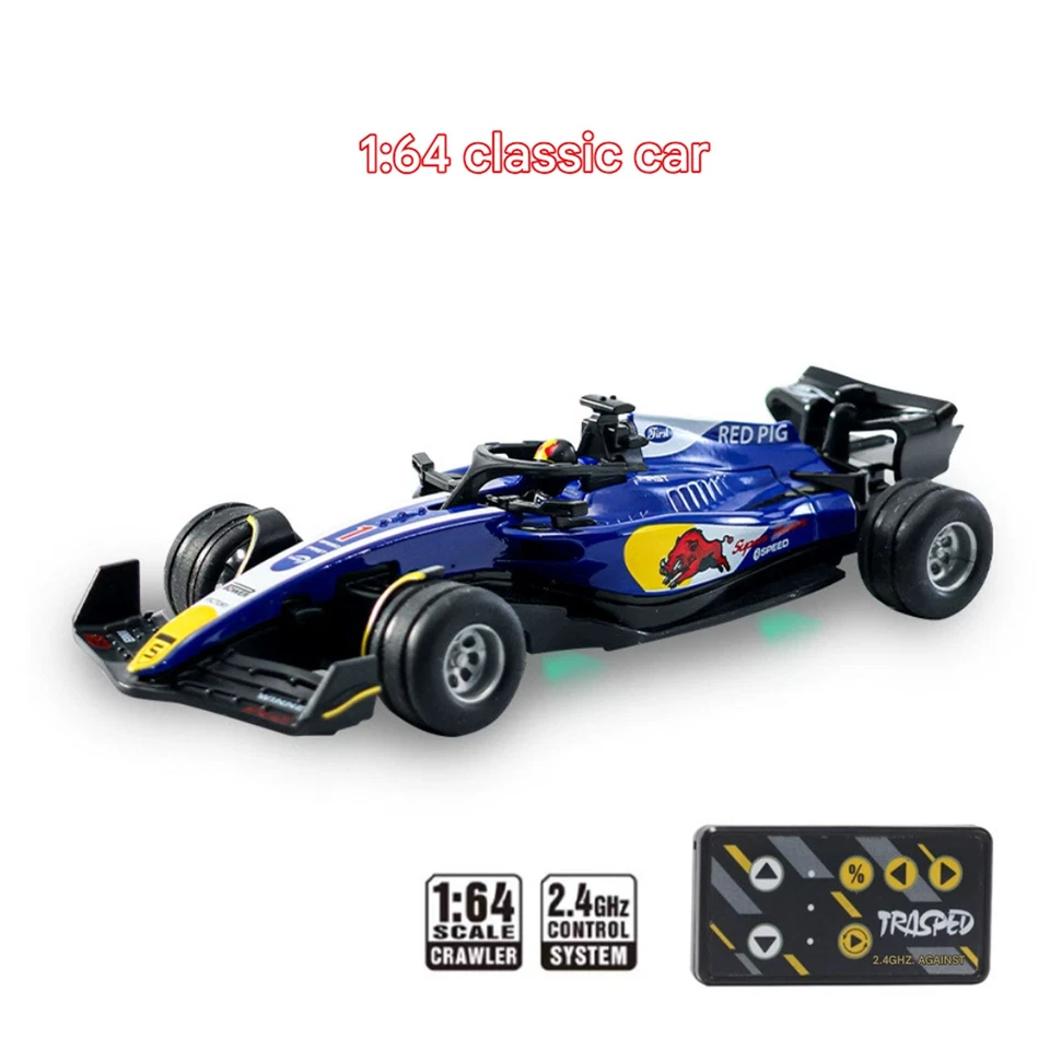 1/64 F1 Rc Car Racing Remote Control Vehicle Toy Model Gift New1MwF - Image 1 of 4