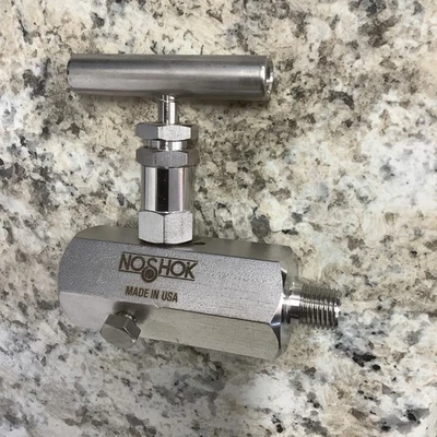 Válvula de aguja estándar de asiento rígido Noshok602-MFS nueva sin caja Foto 1 de 3