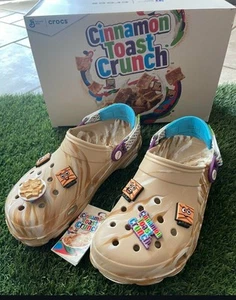 Kids unisex size 1y cinnamon toast crunch crocs - Picture 1 of 1