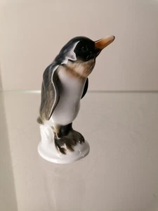 Rosenthal Pinguin Figur Porzellan Entw.: K. Himmelstoss 1. Wahl Top Höhe 8cm - Bild 1 von 13