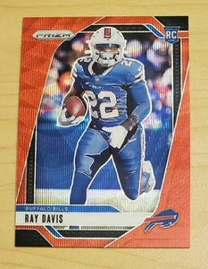 Panini Prizm 2024 - Rookies Ray Davis #382 Red Wave Prizm/149 (RC) - Imagen 1 de 2
