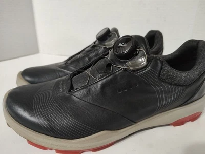 ecco gore-tex boa men's golf shoes black us 10 eu 41 Women’s  spikeless  - Image 1 of 4