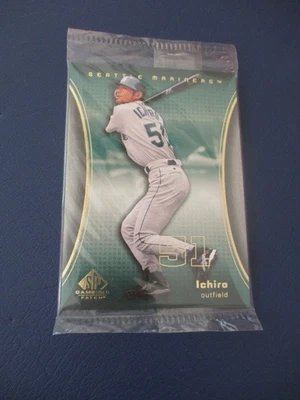 2004 SP Jogo Usado Patch Selado Violoncelo Pacote Promocional Ichiro no Topo - Imagem 1 de 2