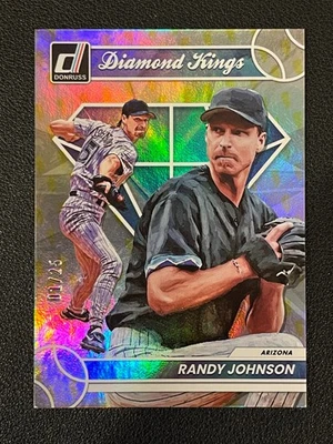 Randy Johnson 2023 Donruss Baseball Diamond Kings Voltage /25 Diamondbacks - Image 1 of 2