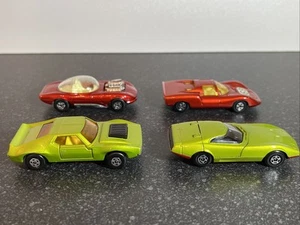 Matchbox X4 Jaguar Porsche AMX Dodge Buen Estado UB - Imagen 1 de 23