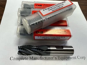 5pcs 3/4” M42 cobalt roughing end mills AlCrN coated Coarse Pitch 1002-CO-34TN - Picture 1 of 3