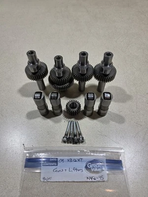 2008 Buell Ulysses XB12 XB12XT Camshafts Cams Lifters #NV2-45 - Image 1 of 4