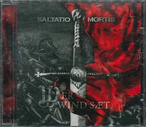 SALTATIO MORTIS "Wer Wind Saet" CD-Album - Imagen 1 de 2