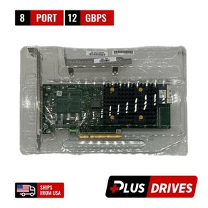 Broadcom 9500-8i Tri-Mode 12Gbps SAS 3 PCIe 4.0 HBA IT Mode ZFS TrueNAS UNRAID - Picture 1 of 6