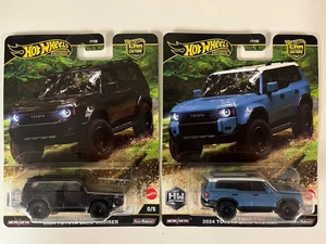 HOT WHEELS 2025 OFF ROAD CHASE 2024 TOYOTA LAND CRUISER CAR CULTURE 0/5 Lot - Picture 1 of 2