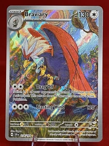 Pokémon TCG Braviary Illustration Rare #214/191 Surging Sparks NM/M - Picture 1 of 3