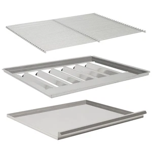 Grillrostset für Gasbräter Gastrobräter Grillrost Flammabdeckung Wanne BBQ-Toro - Bild 1 von 1