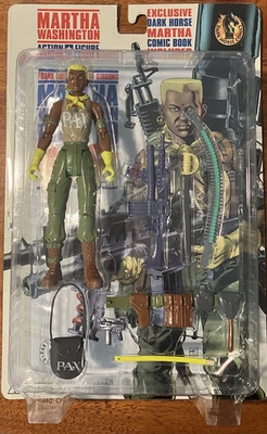Figura de acción Martha Washington Goes To War, Dark Horse, 1998, nueva en caja, no. 5321 Foto 1 de 3