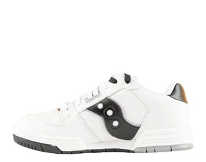 HOMBRE TALLA 11 Saucony Spot-Bilt Sonic Zapatos Bajos Tenis Blanco Negro S70749-2 - Imagen 1 de 7