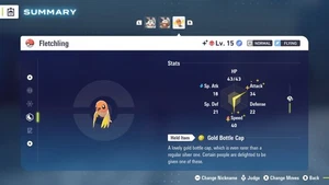 Pokémon Legends: Z-A Shiny Fletchling 6iv ✨Max EV✨ALPHA - Picture 1 of 1