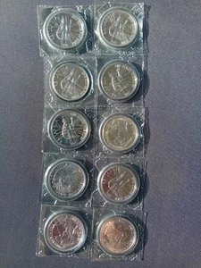 10x 1oz silver Britannia coins uncirculated and sealed - Picture 1 of 1