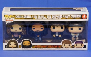 FUNKO POP ROCKS SOUNDGARDEN 4-PACK CHRIS CORNELL SET - Picture 1 of 7