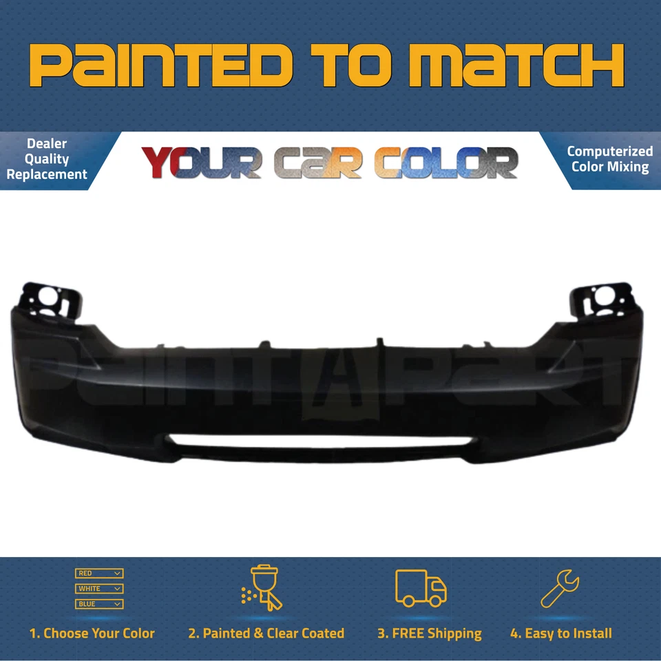 FOR 2008-2011 Jeep Liberty Sport Front Bumper Cover PREMIUM Painted to Match - Image 1 of 3