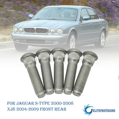 NEW 5x XR853331 Wheel Stud For Jaguar S-Type 2000-2008 XJ8 2004-2009 Front Rear Foto 1 de 4