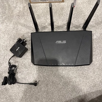 ASUS RT-AC87U Wireless Dual Band 2.4/5GHz AC2400 MU MIMO Router - Image 1 of 4