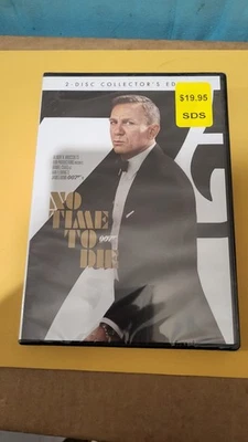 No Time to Die (2021) - 2-Disc Collectors Edition DVD - DVD  NEW SEALED - Image 1 of 2