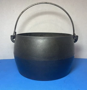 1800er S&P Sheppard & Parker Gate Mark 4 Quart Gusseisen Zigeuner Bohnentopf Phila - Bild 1 von 24