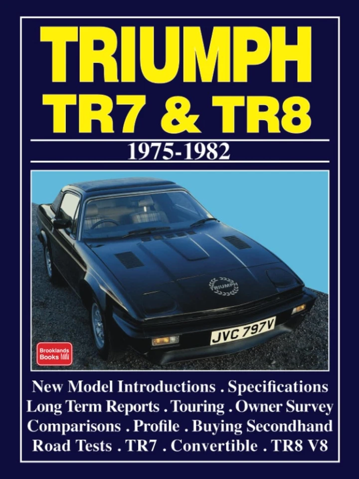Livro Triumph Tr7 Tr8 1975 1976 1977 1978 1979 1980 1981 1982 - Imagem 1 de 1