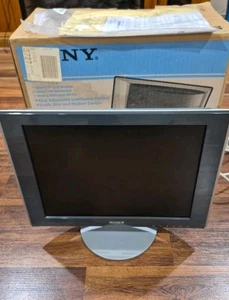 Sony SDM-HS53 15” TFT LCD Color Computer Display Y2K Vintage Tested Monitor - Picture 1 of 7